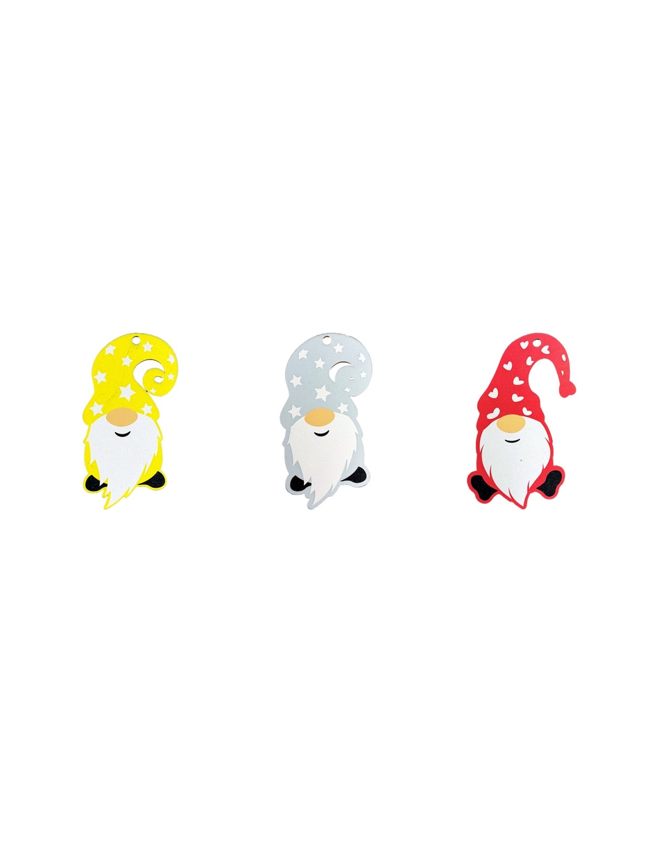Kit de adornos navideños de 3 piezas Kit de adornos navideños de 3 piezas