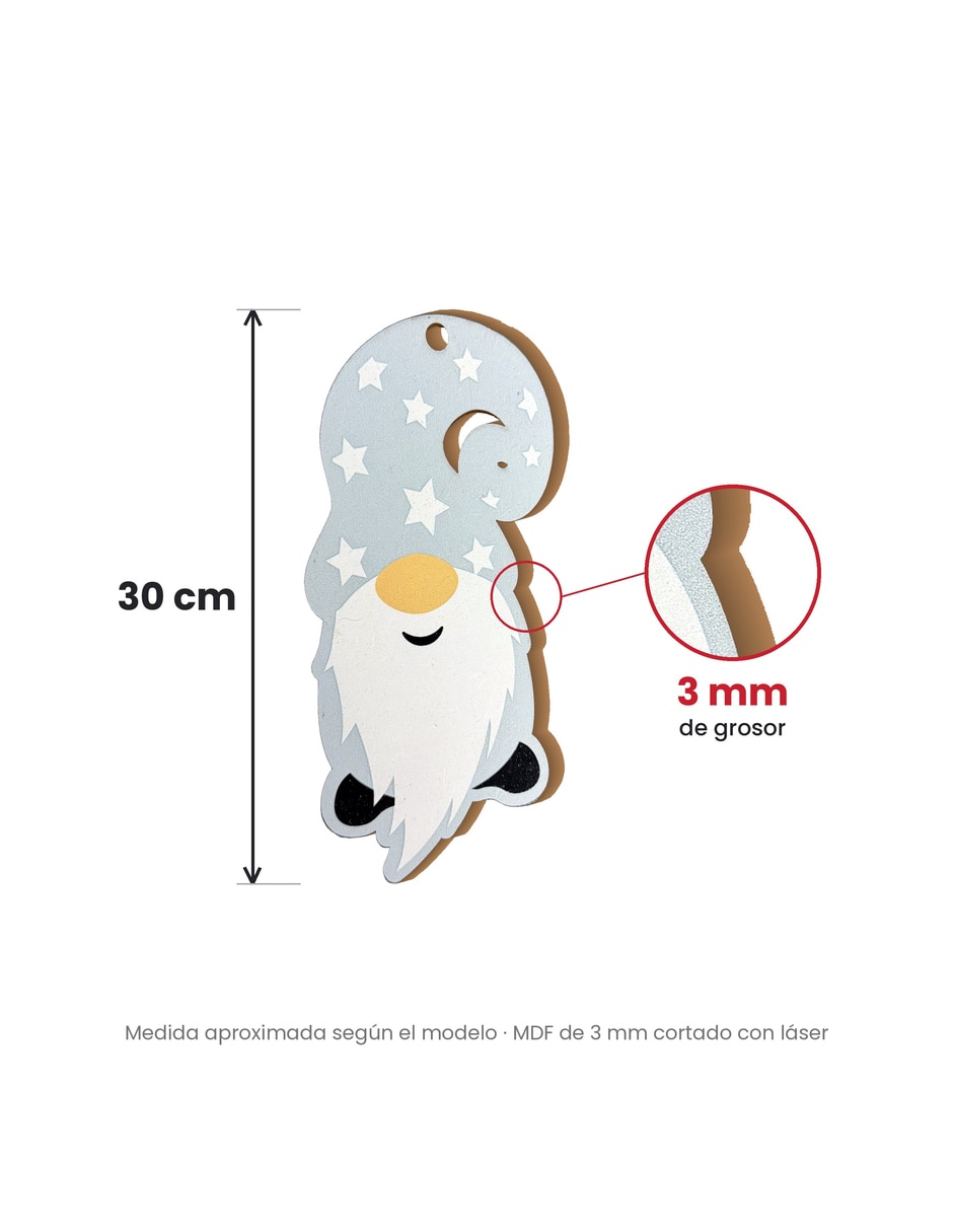 Kit de adornos navideños de 3 piezas 2