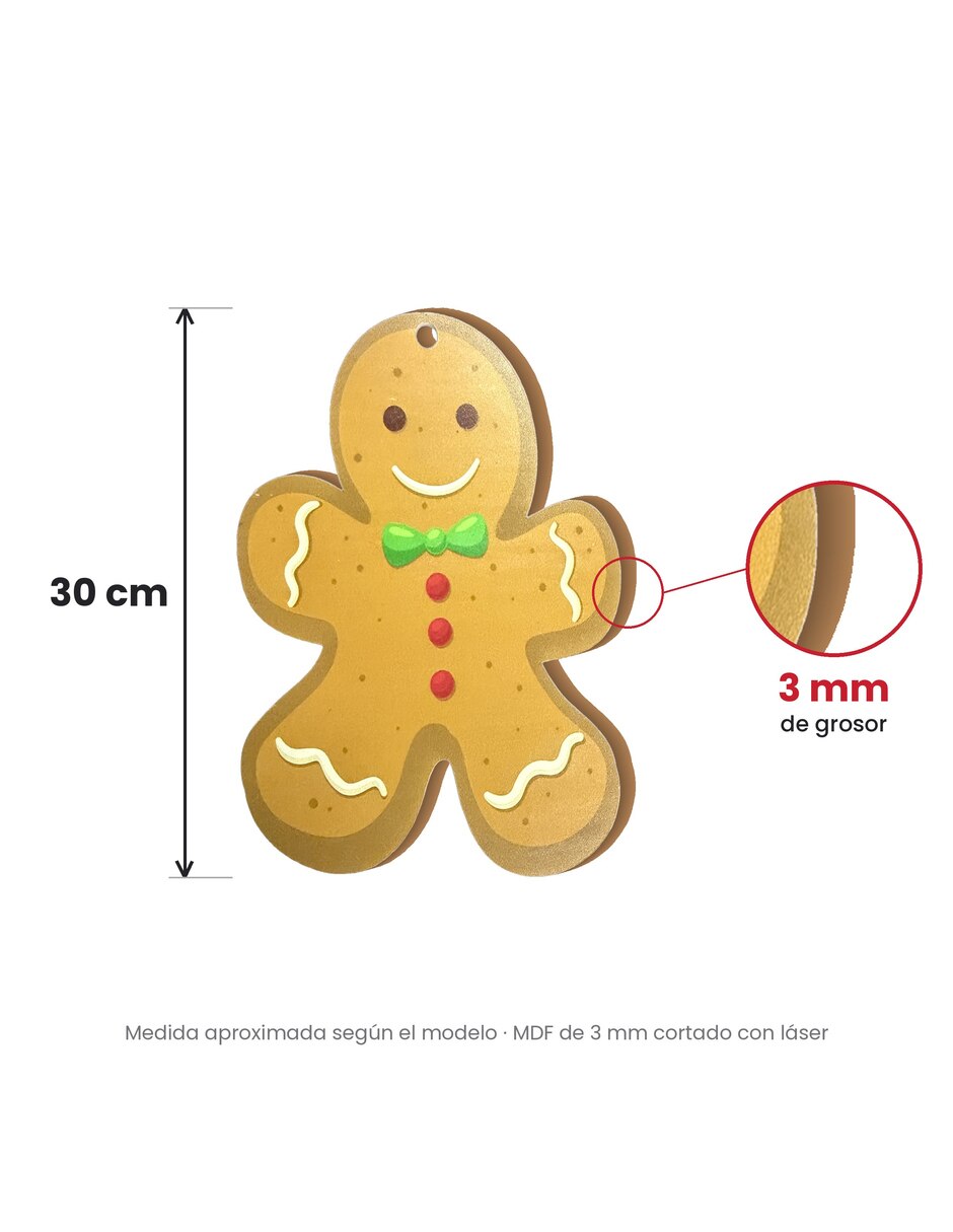 Kit de adornos navideños de 3 piezas 3
