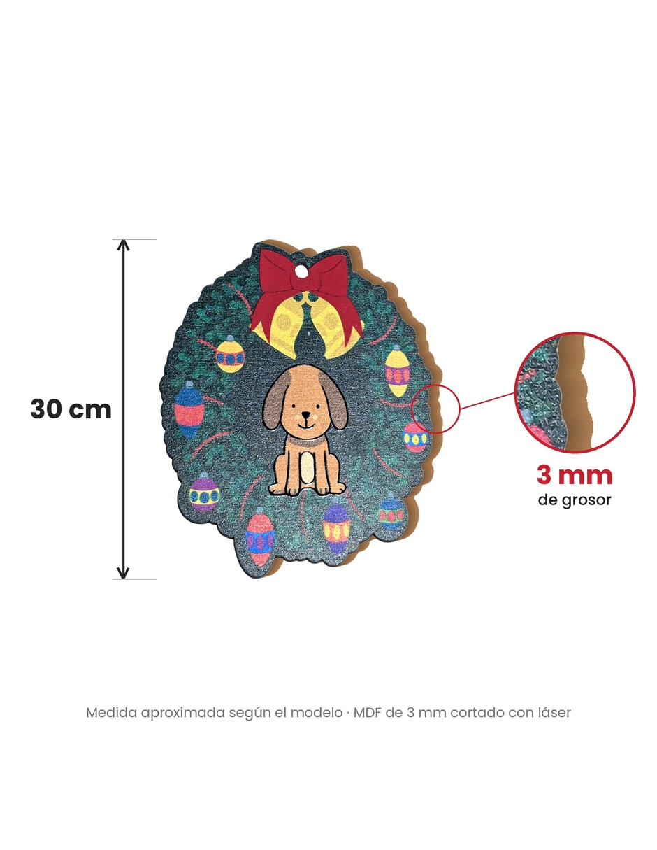 Kit de adornos navideños de 3 piezas 3