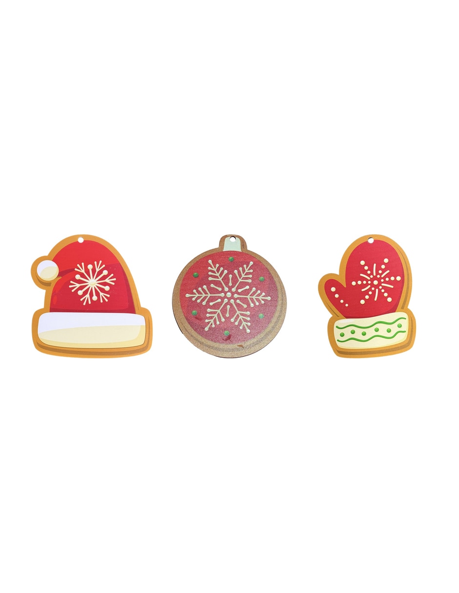 Kit de adornos navideños de 3 piezas Kit de adornos navideños de 3 piezas