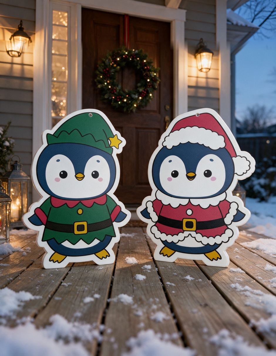 Kit de adornos navideños de 2 piezas 5