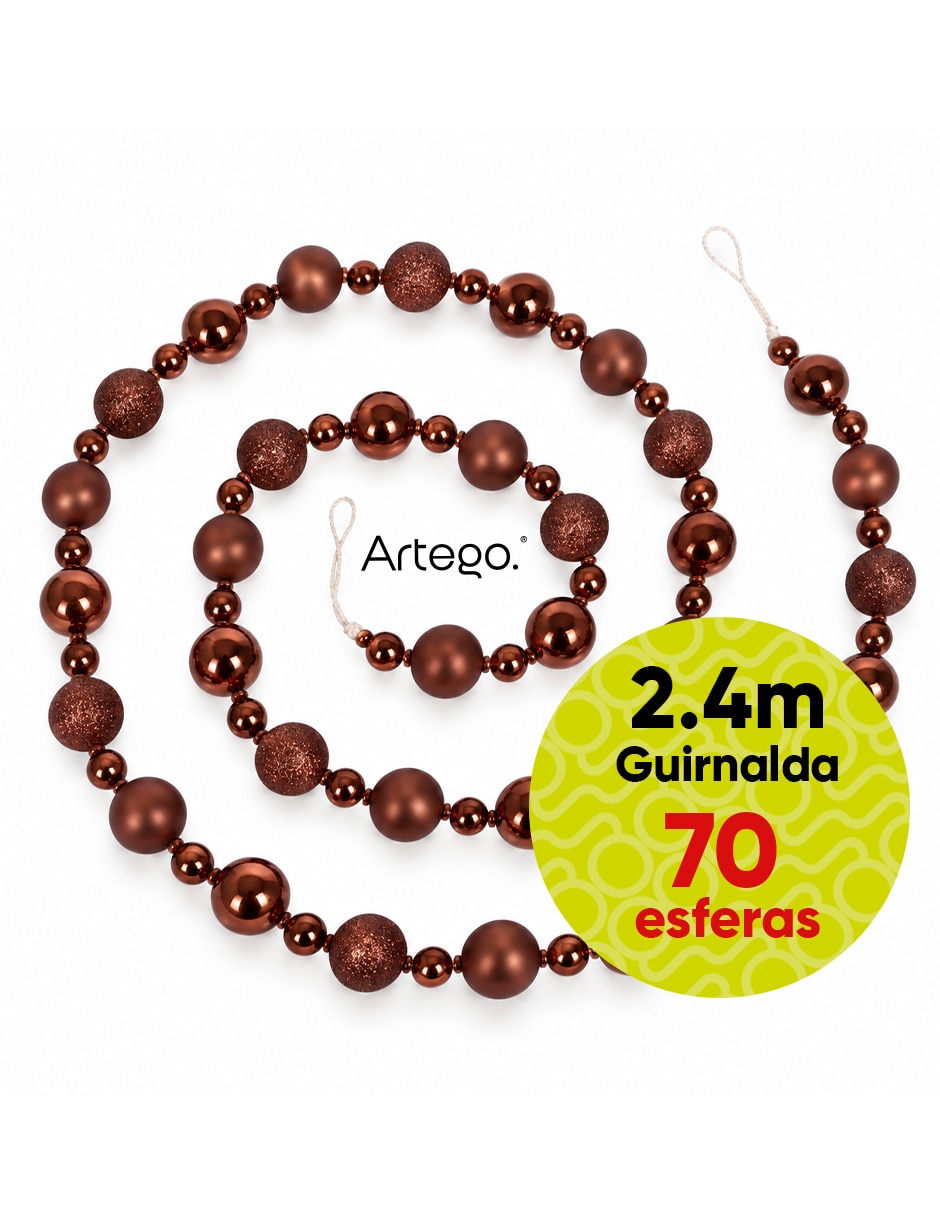 Esfera navideña guirnalda línea abundance omsk 70 esferas pequeñas