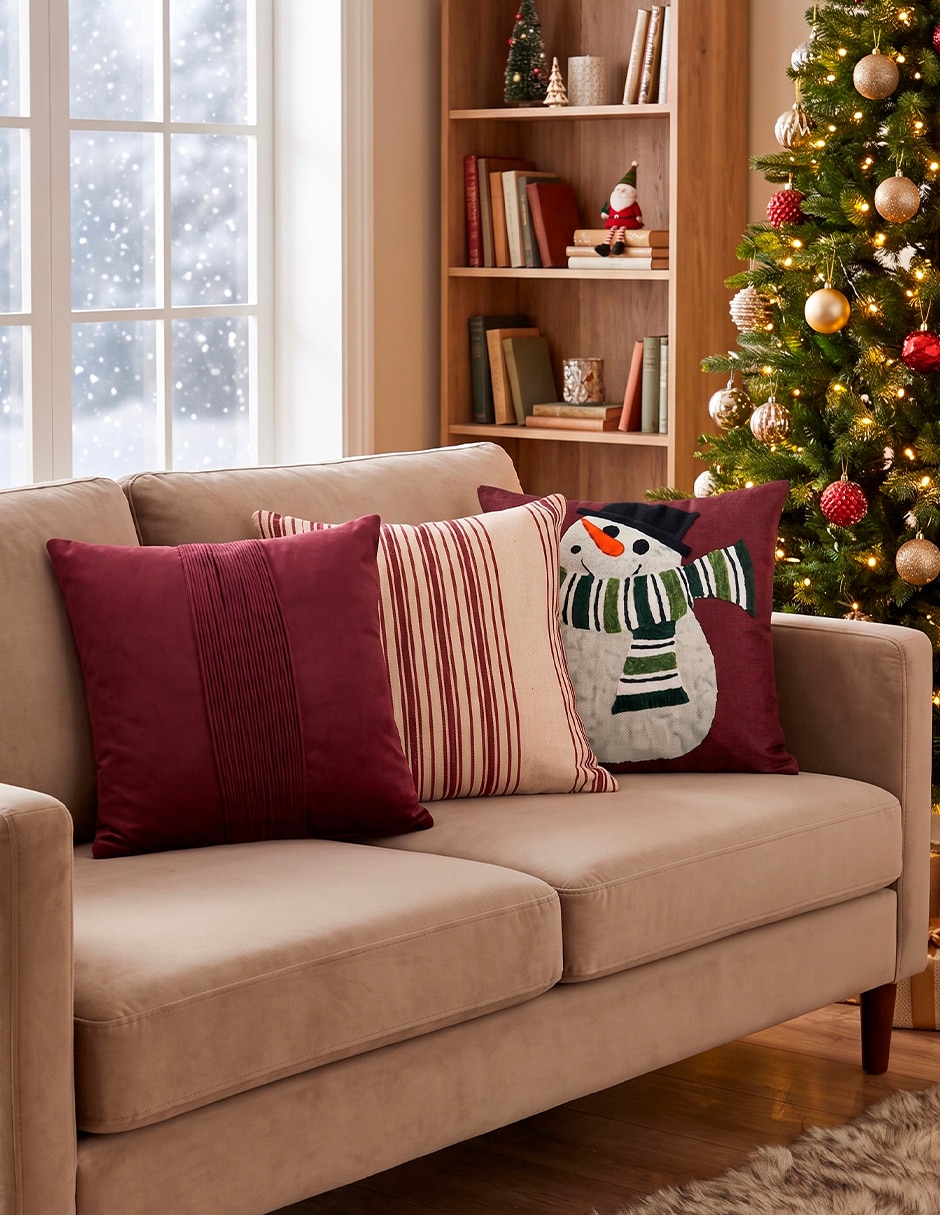 Set de cojín decorativo navidad 4