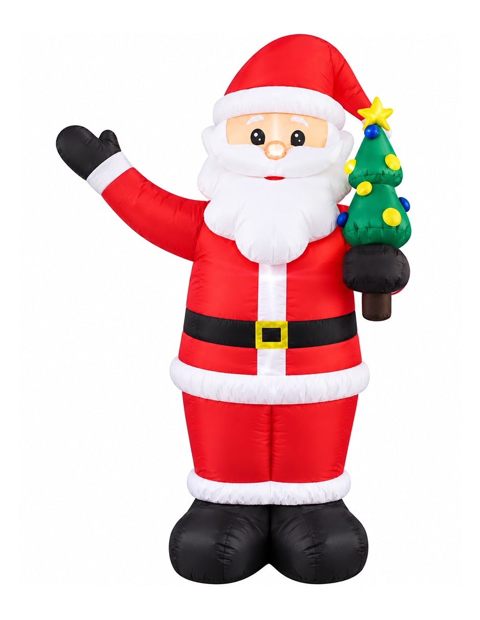 Inflable decorativo forma de santa claus Inflable decorativo forma de santa claus