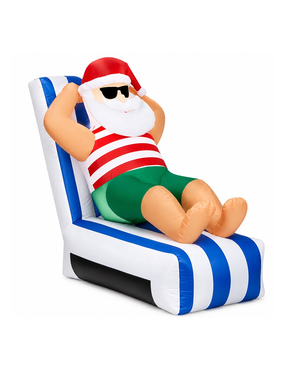 Inflable decorativo forma de santa claus Inflable decorativo forma de santa claus