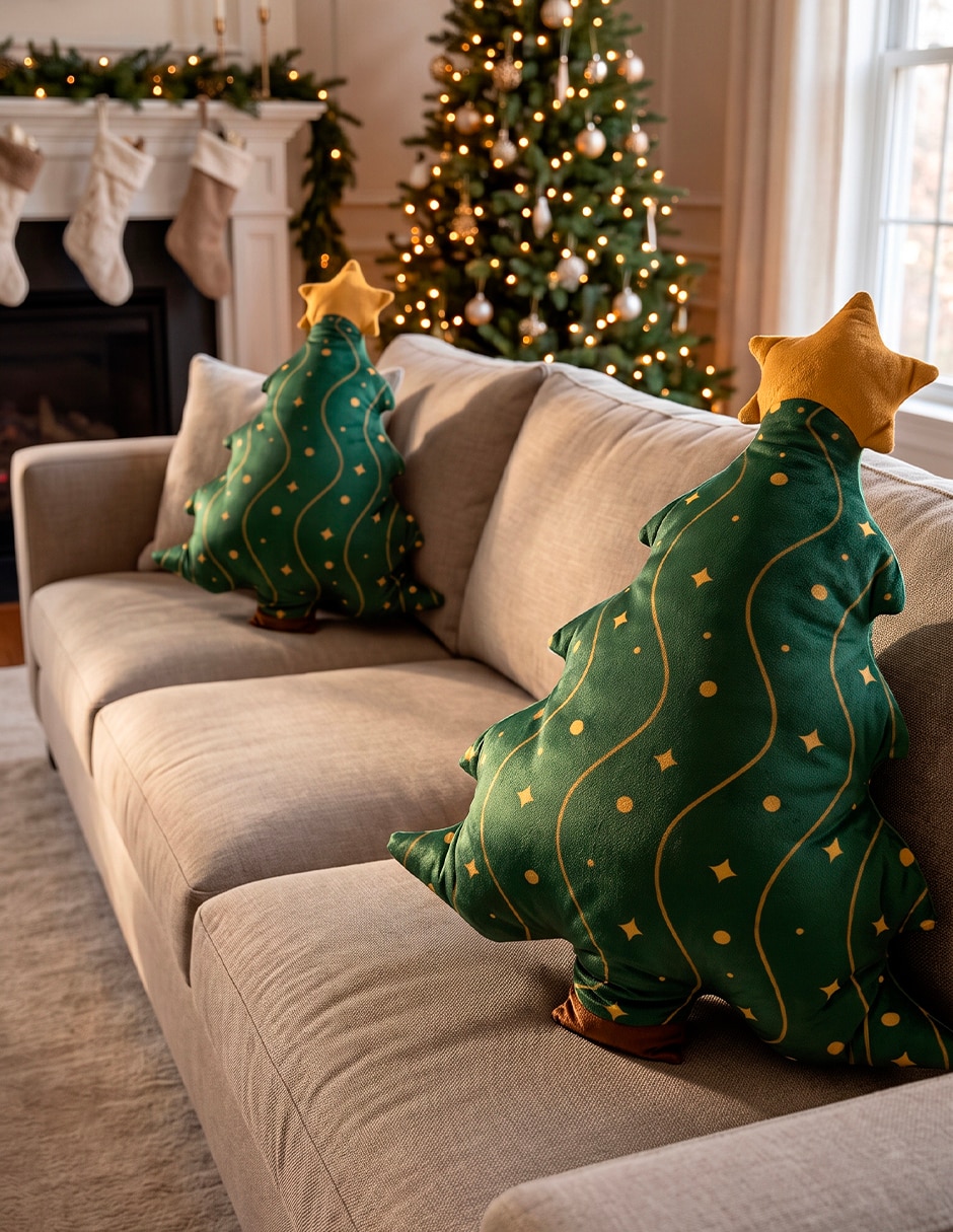 Set de cojín decorativo navidad 4