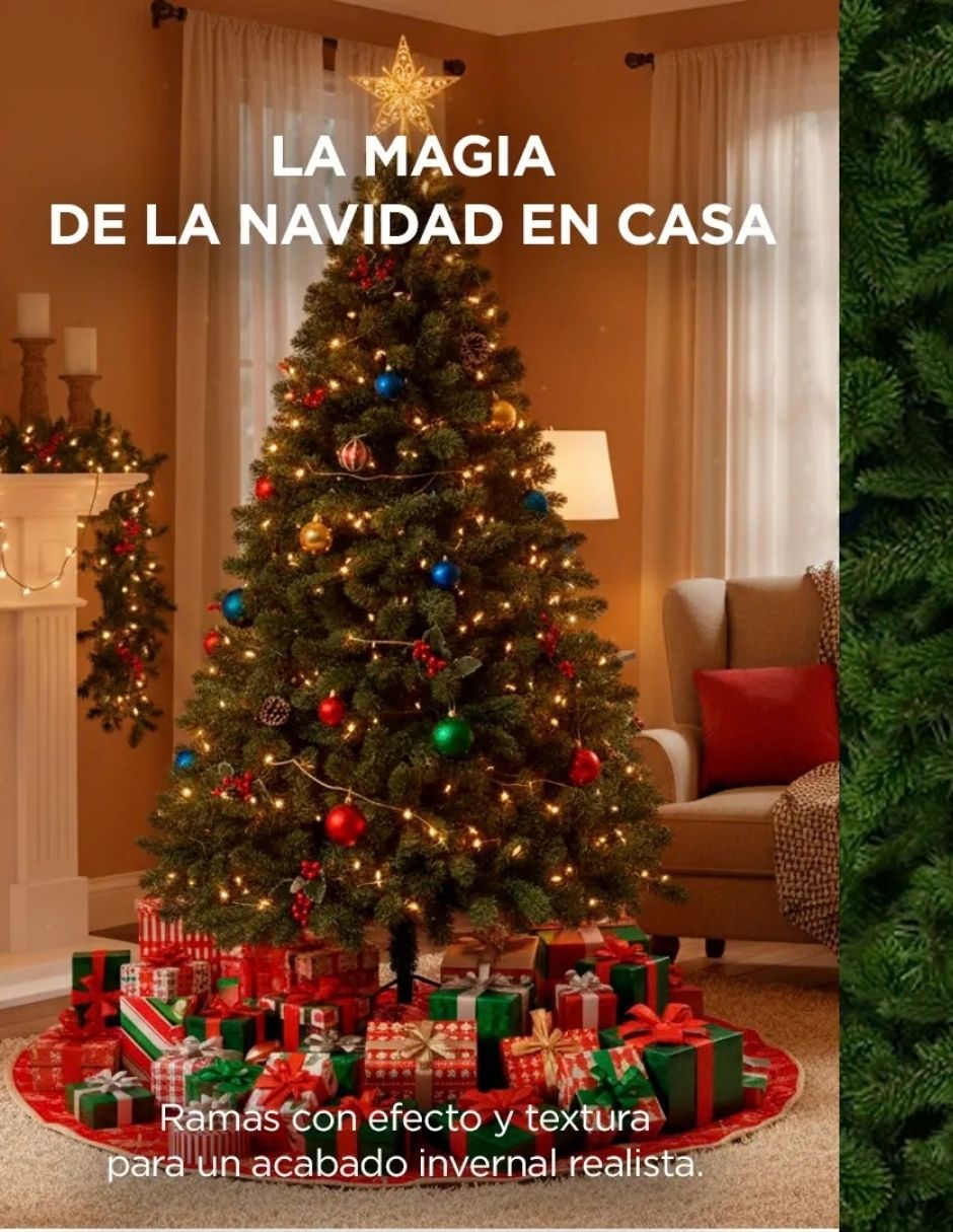 Árbol de navidad verde de pvc 7