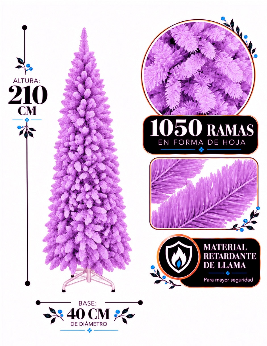 Árbol de navidad de pvc 5
