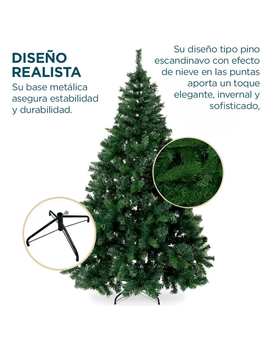 Árbol de navidad verde de pvc 4