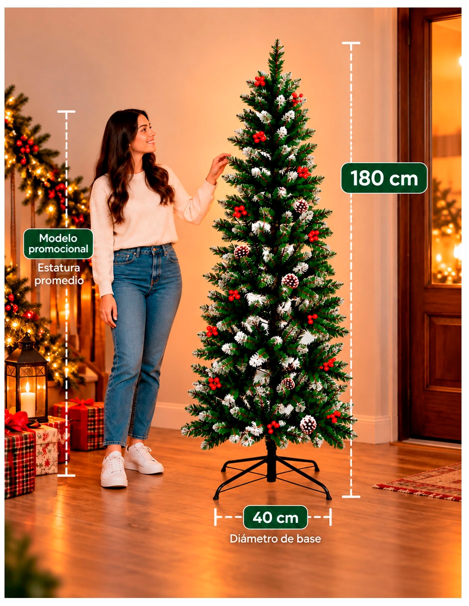 Árbol de navidad de pvc 5