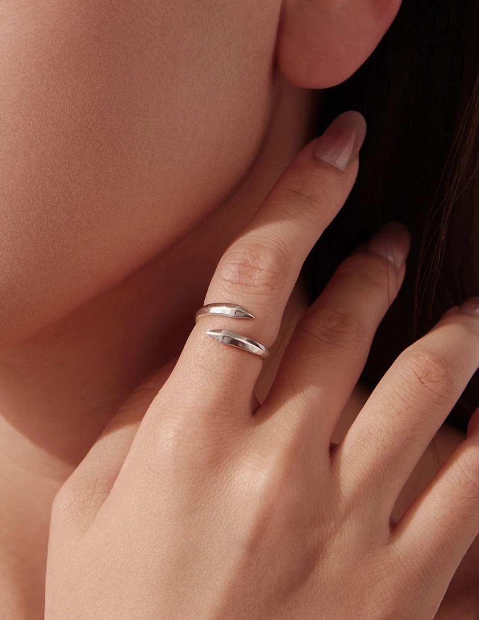 Anillo de flecha Chulada Beauty P 925 de plata pulido