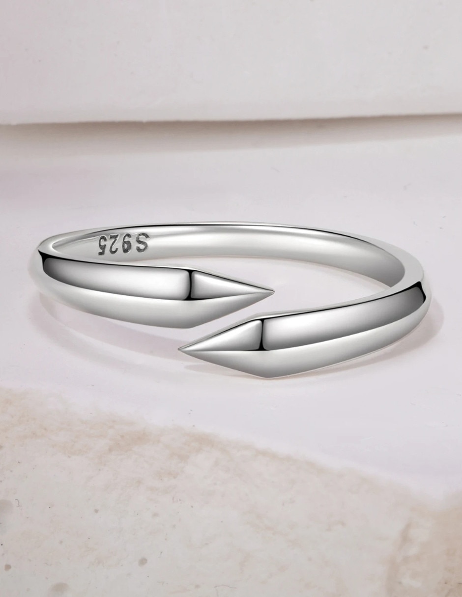 Anillo de flecha Chulada Beauty P 925 de plata pulido