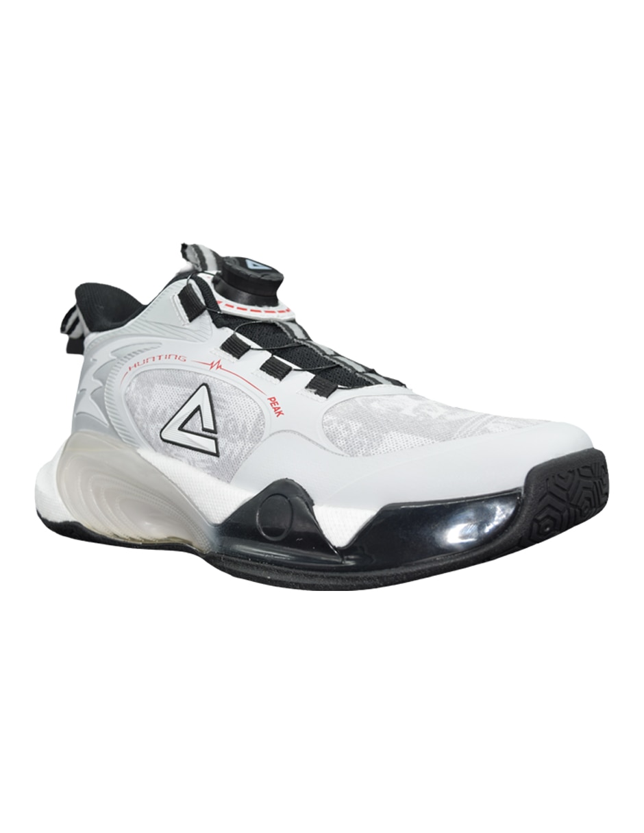 Tenis de piel peak tpara niño para básquetbol