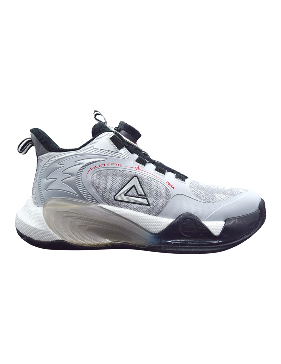 Tenis de piel peak tpara niño para básquetbol